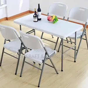 Set of 4seaters Outdoor Folding Table and Chair