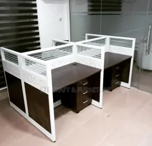 By 4 Staffs Workstation Table