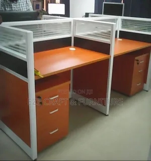 By 4 Staffs Workstation Table