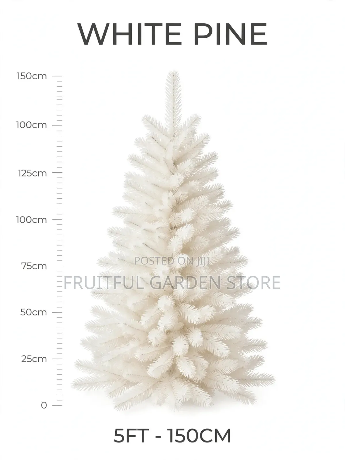 White Christmas Tree Pine 5ft