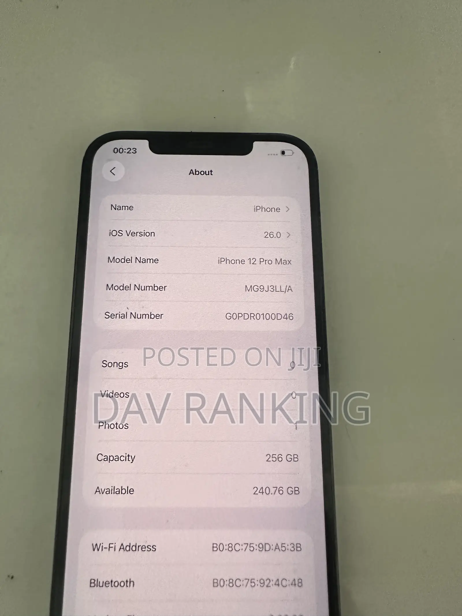 Apple iPhone 12 Pro Max 256 GB Blue