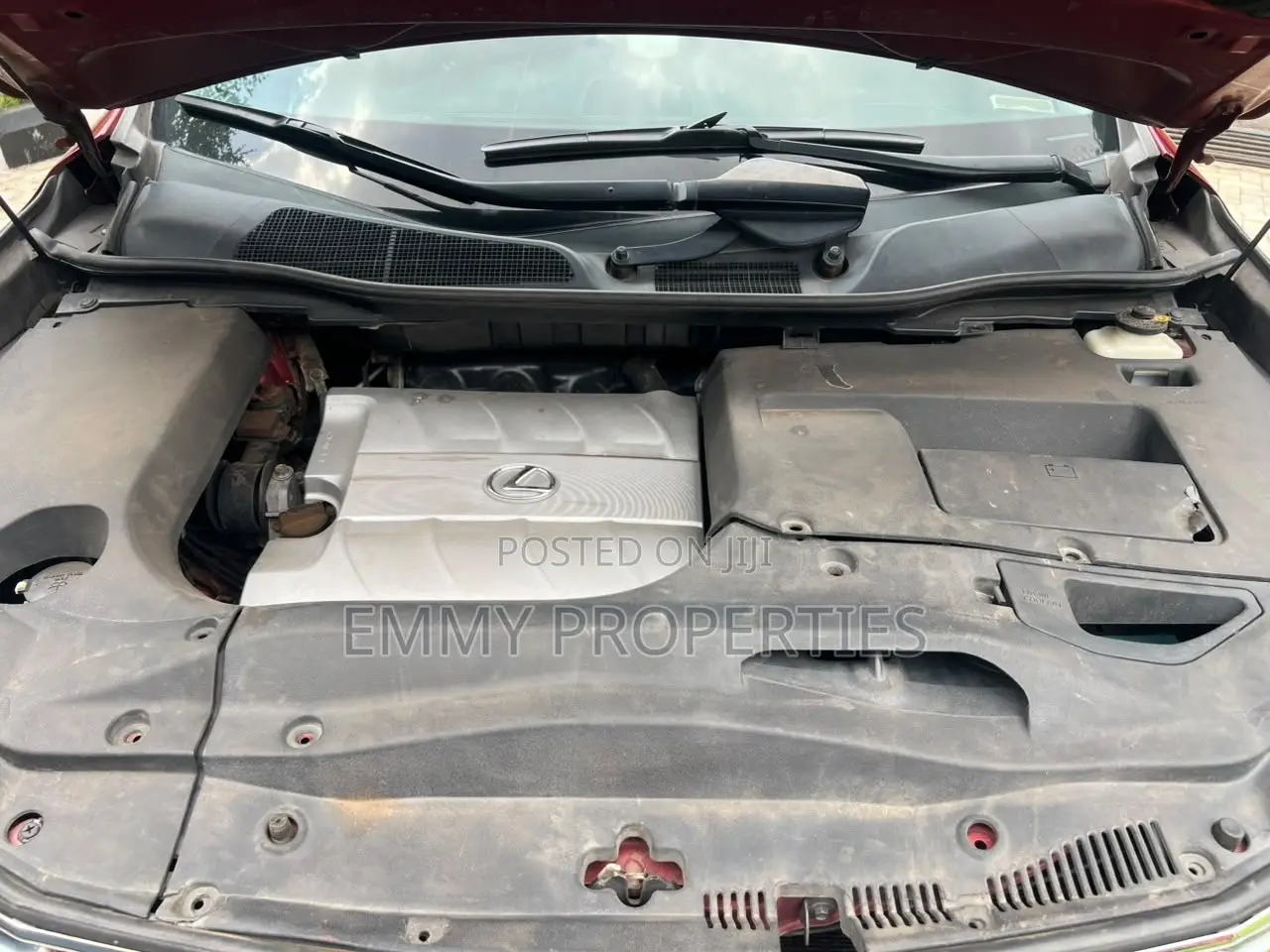 Lexus RX 2011 Red