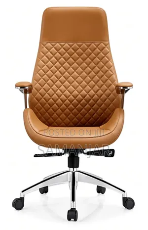 Premium Ergonomic Office Chair Brown Color