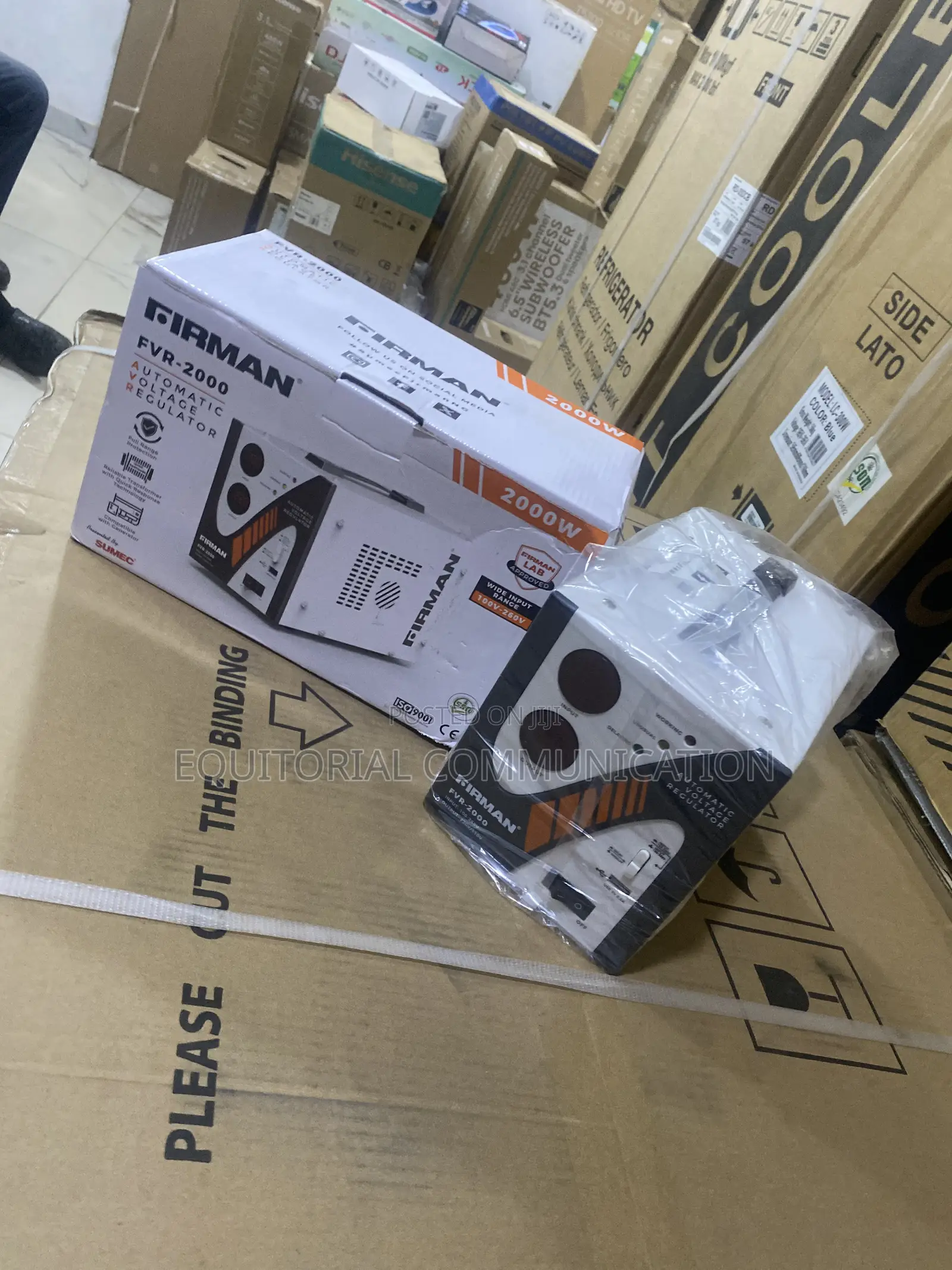 Firman FVR-2000 2000W Power Protection Voltage Stabilizer 100V–260V