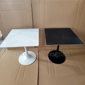 Single Pole Marble Dining Table