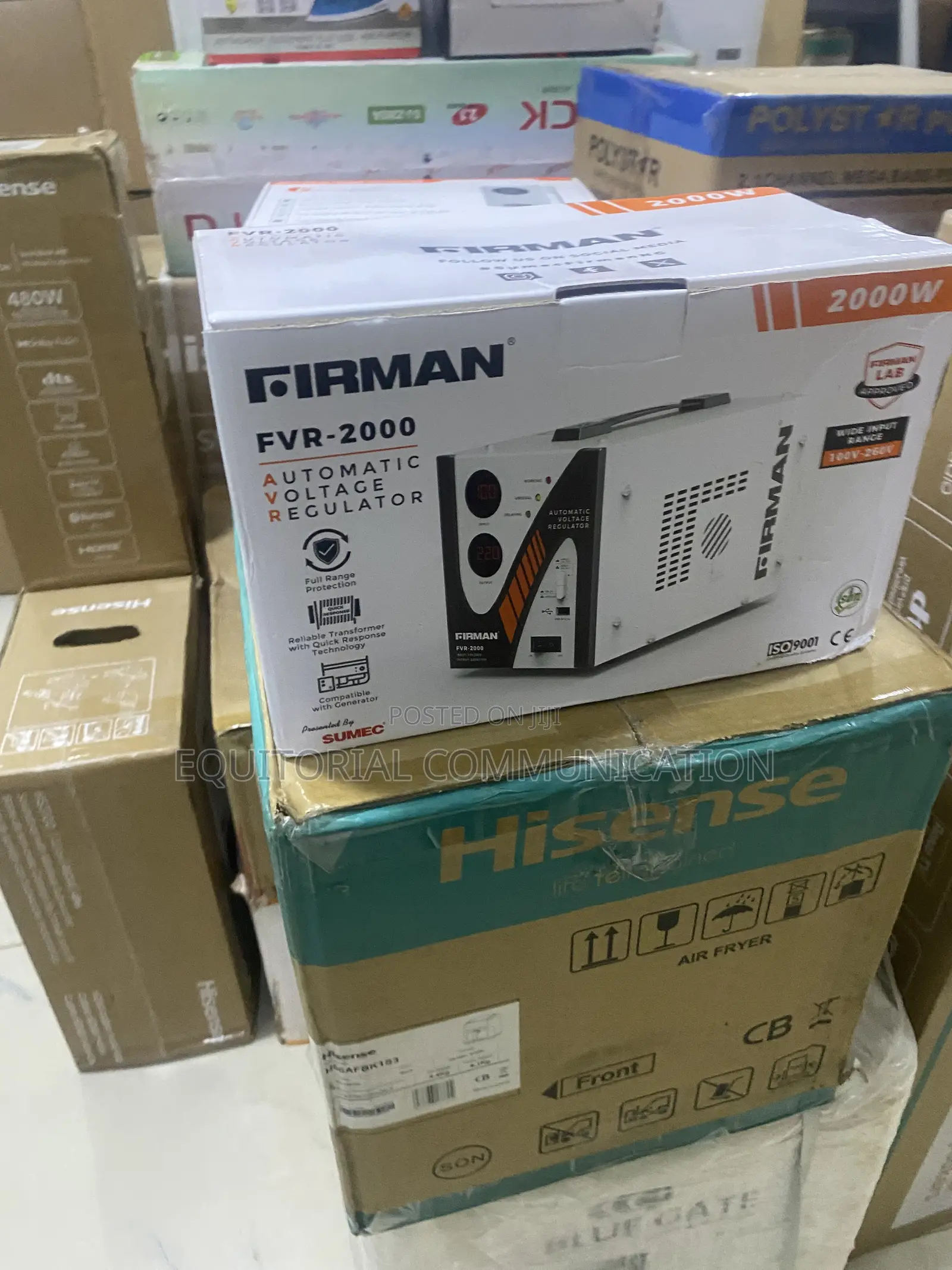 Firman FVR-2000 2000W Voltage Control Regulator 100V–260V
