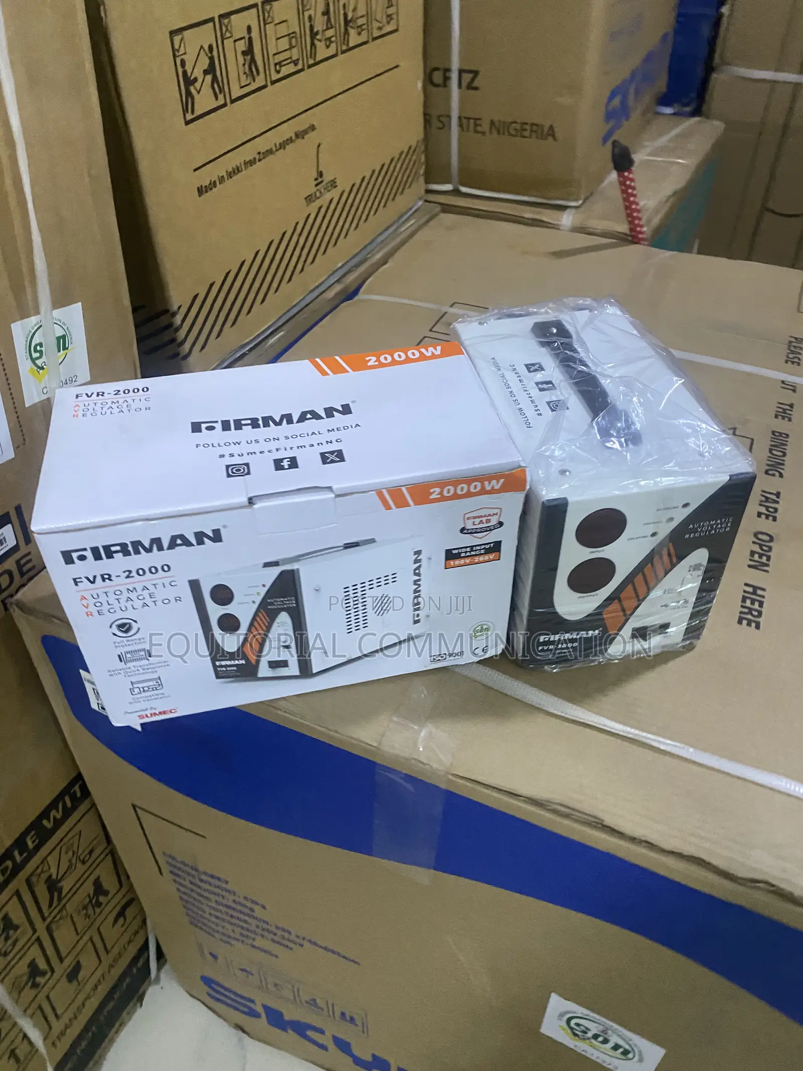 Firman FVR-2000 2000W Electrical Voltage Control Unit 100V–260V