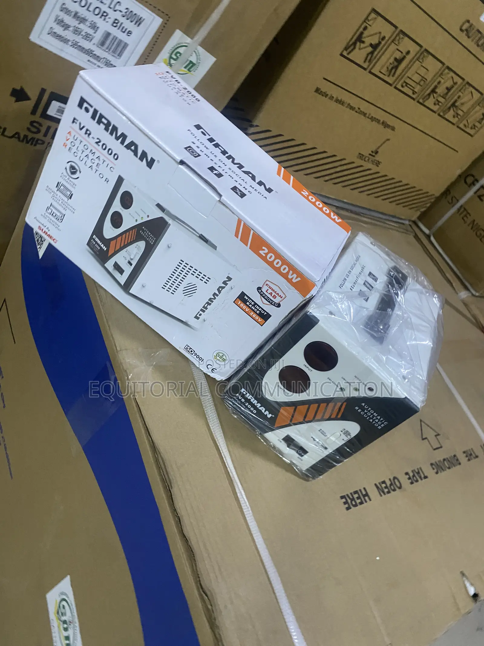 Firman FVR-2000 2000W Voltage Stabilizer for Audio Systems 260V