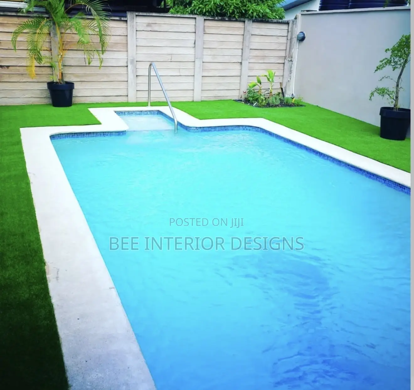 Artificial Grass for Pool Area