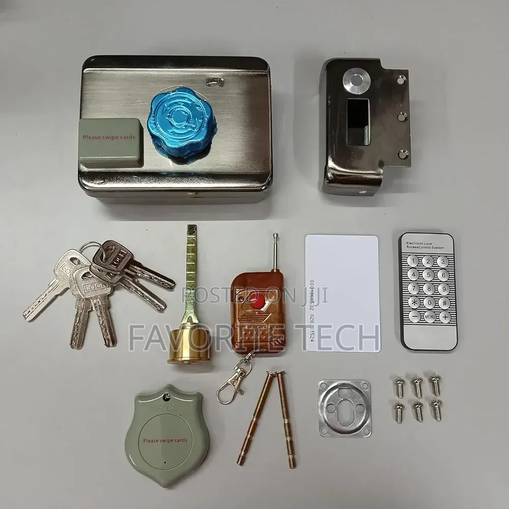Electronic RFID Rim Door Lock and Access Control System