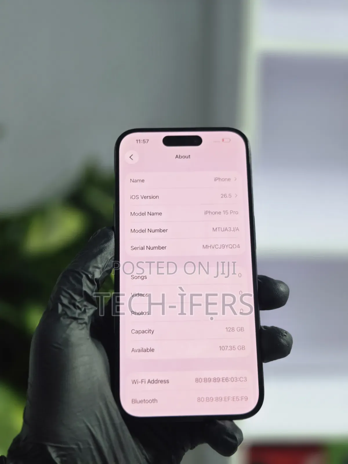 Apple iPhone 15 Pro 128 GB Blue