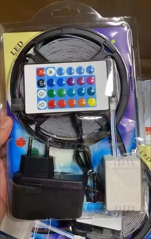 RGB Led Strip Light With Remote Control for Room Decor