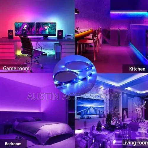 RGB Led Strip Light With Remote Control for Room Decor