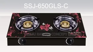 2 Face Glass Table Top Burner