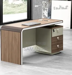 Modern Executive Curve Desk — 1.4m