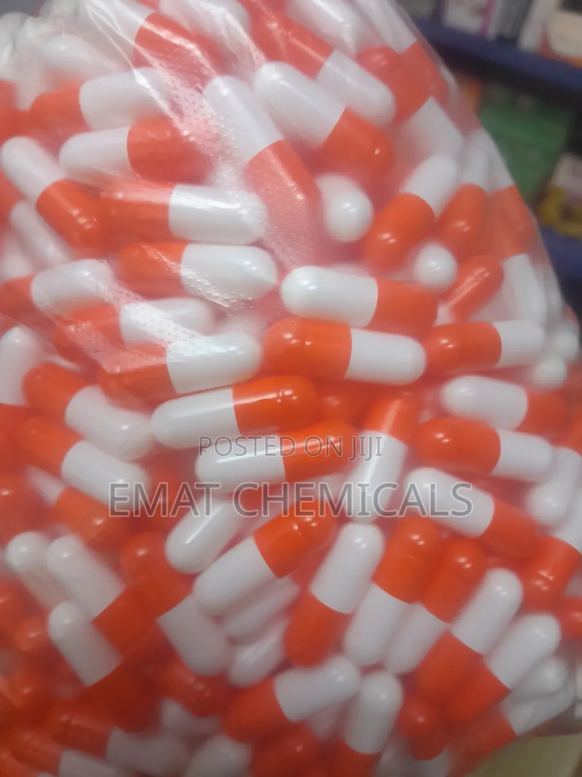 Empty Coloured Gelatin Capsule (Size 0)