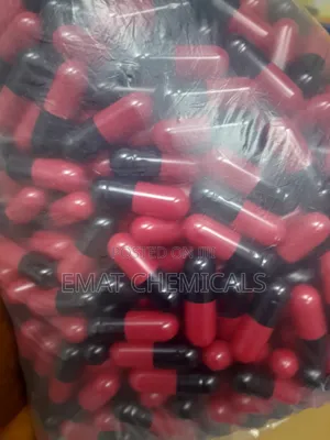 Empty Coloured Gelatin Capsule (Size 0)