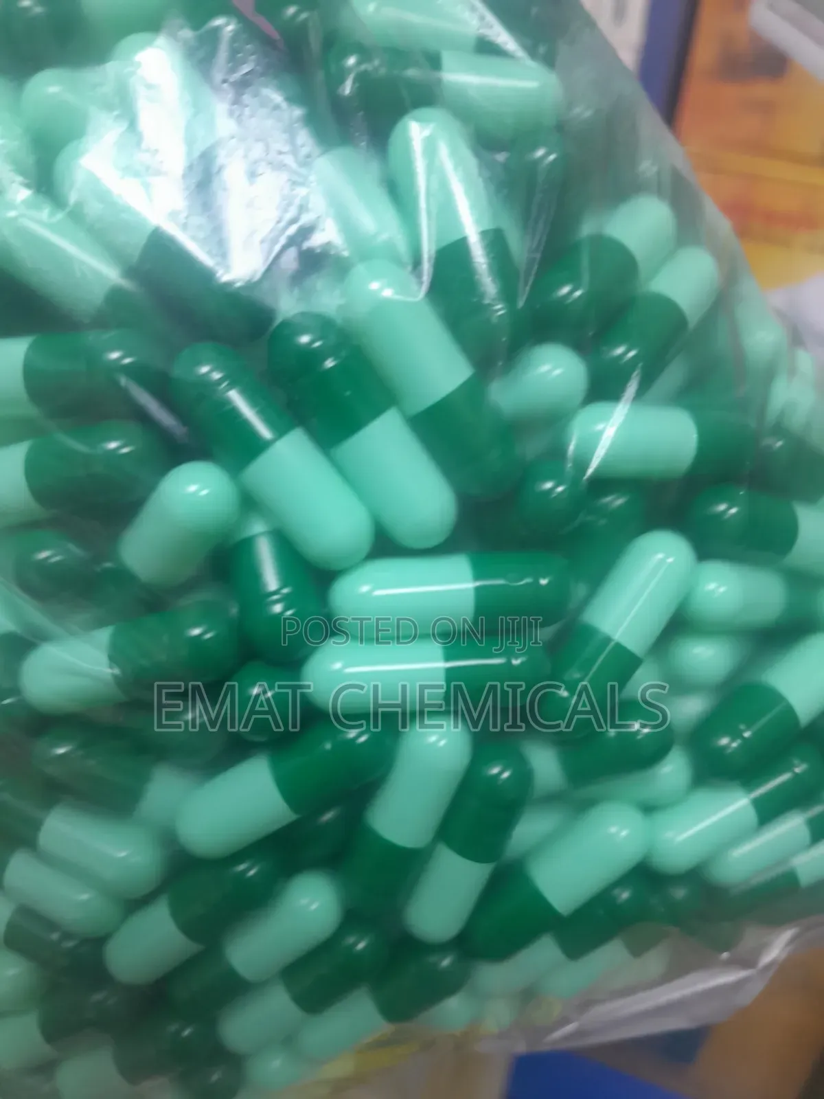 Empty Coloured Gelatin Capsule (Size 0)