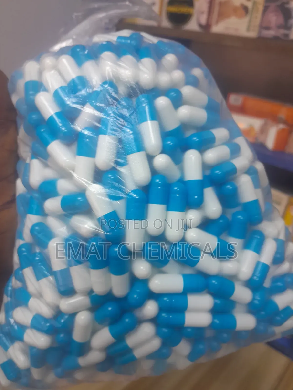 Empty Coloured Gelatin Capsule (Size 0)