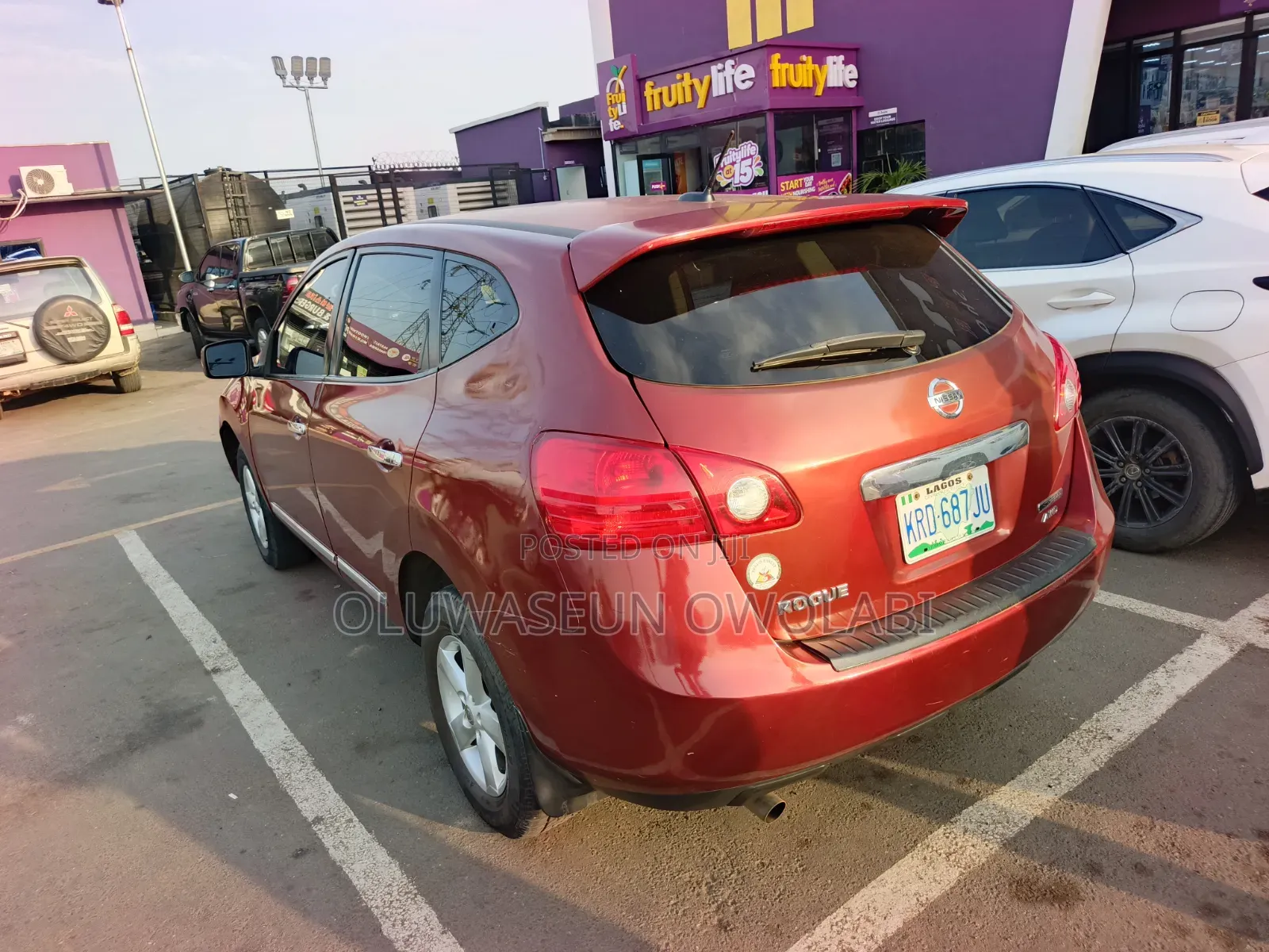 Nissan Rogue S 2013 Red
