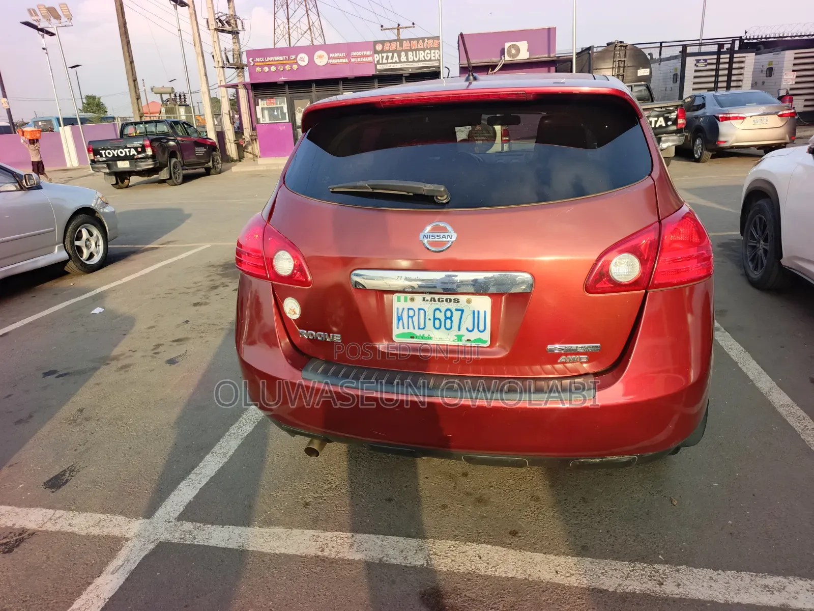 Nissan Rogue S 2013 Red