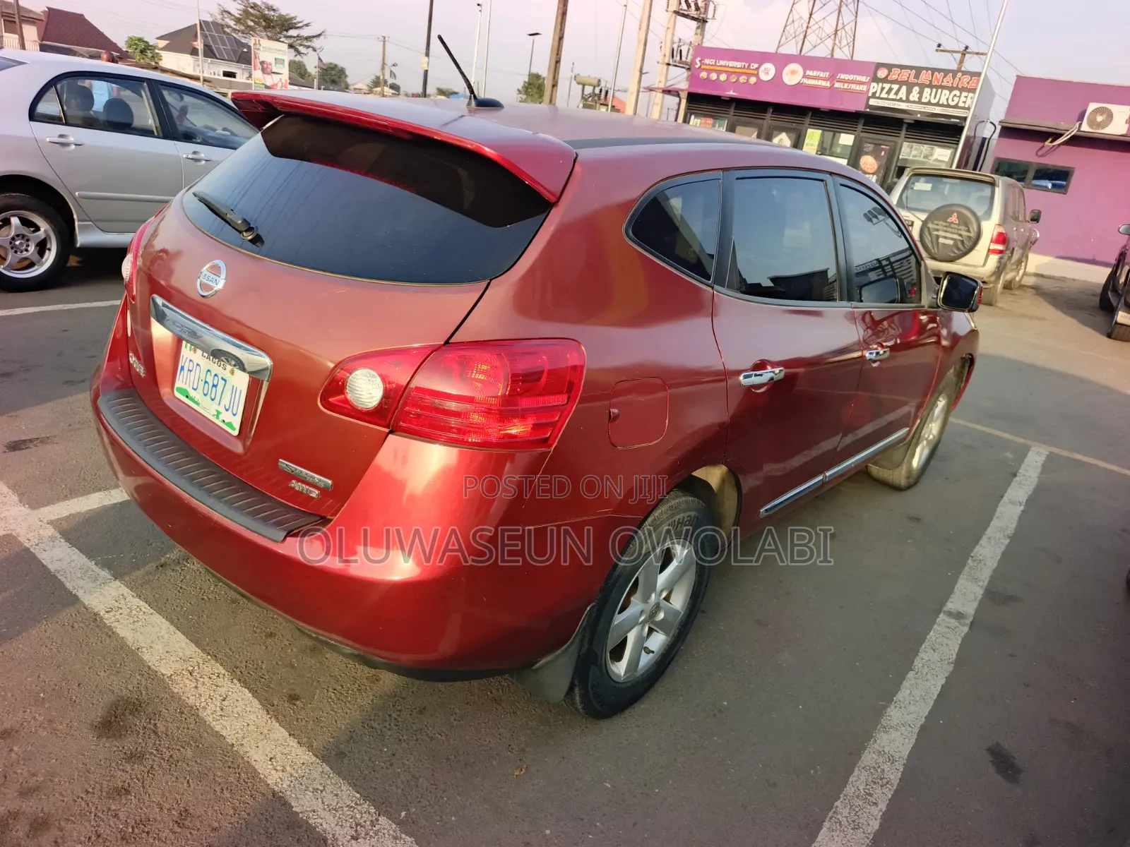 Nissan Rogue S 2013 Red