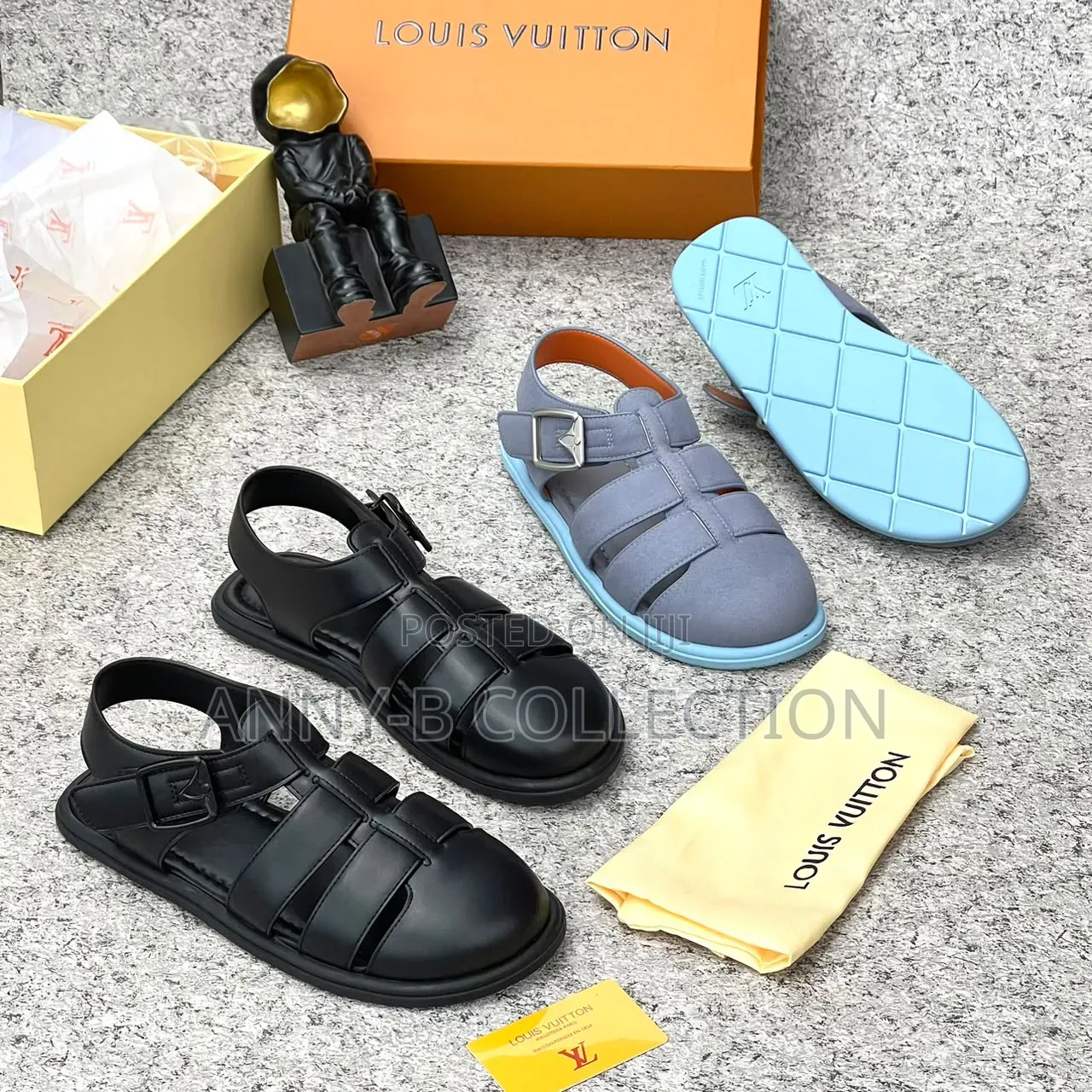 Louis Vuitton Luxury Men Sandals