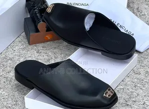 Luxury Balenciaga Brown Half Shoe for Men