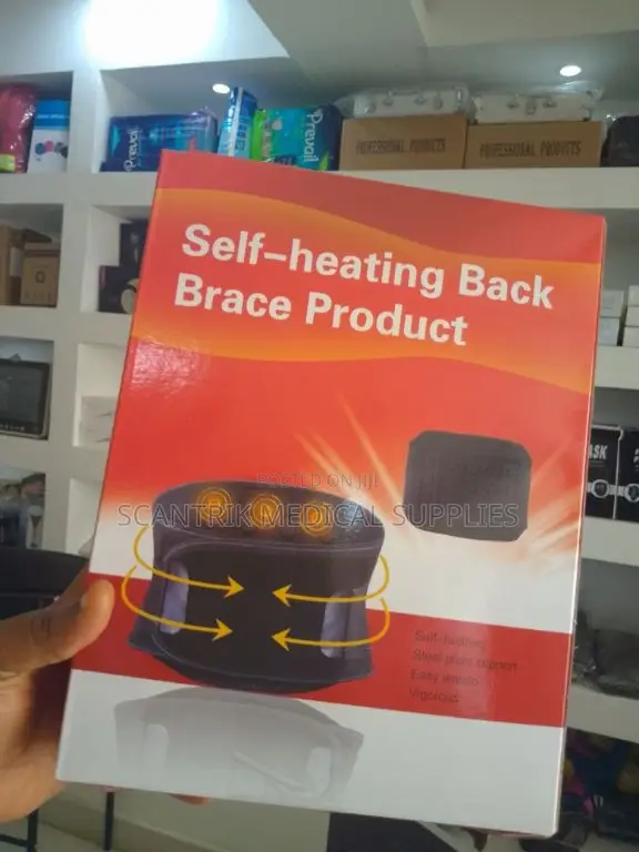 Self Heating Back Brace Product