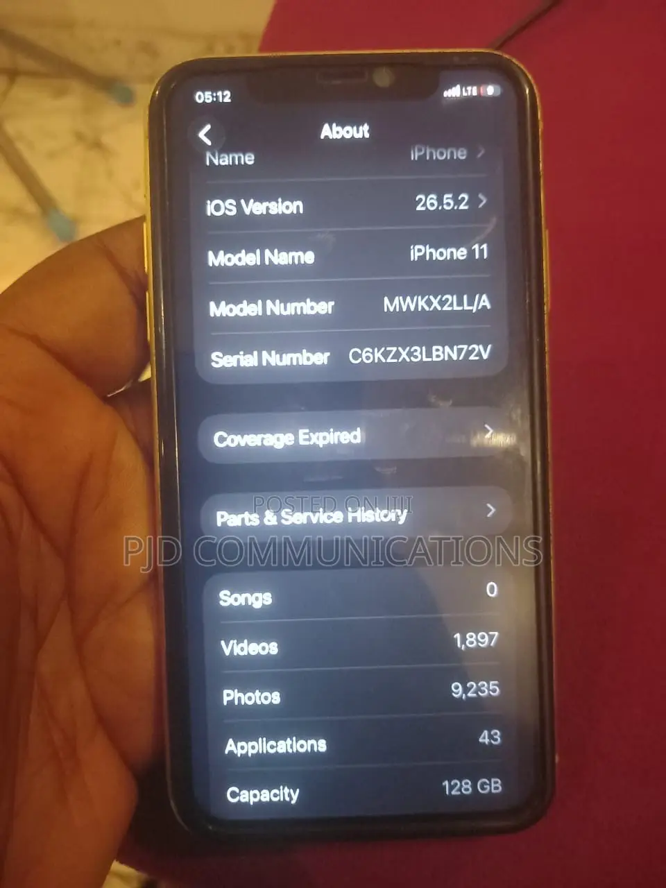 Apple iPhone 11 128 GB Yellow