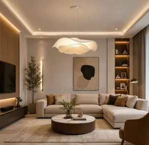 Cloud Luxe Chandelier-Luxury Living Room Pendant Light