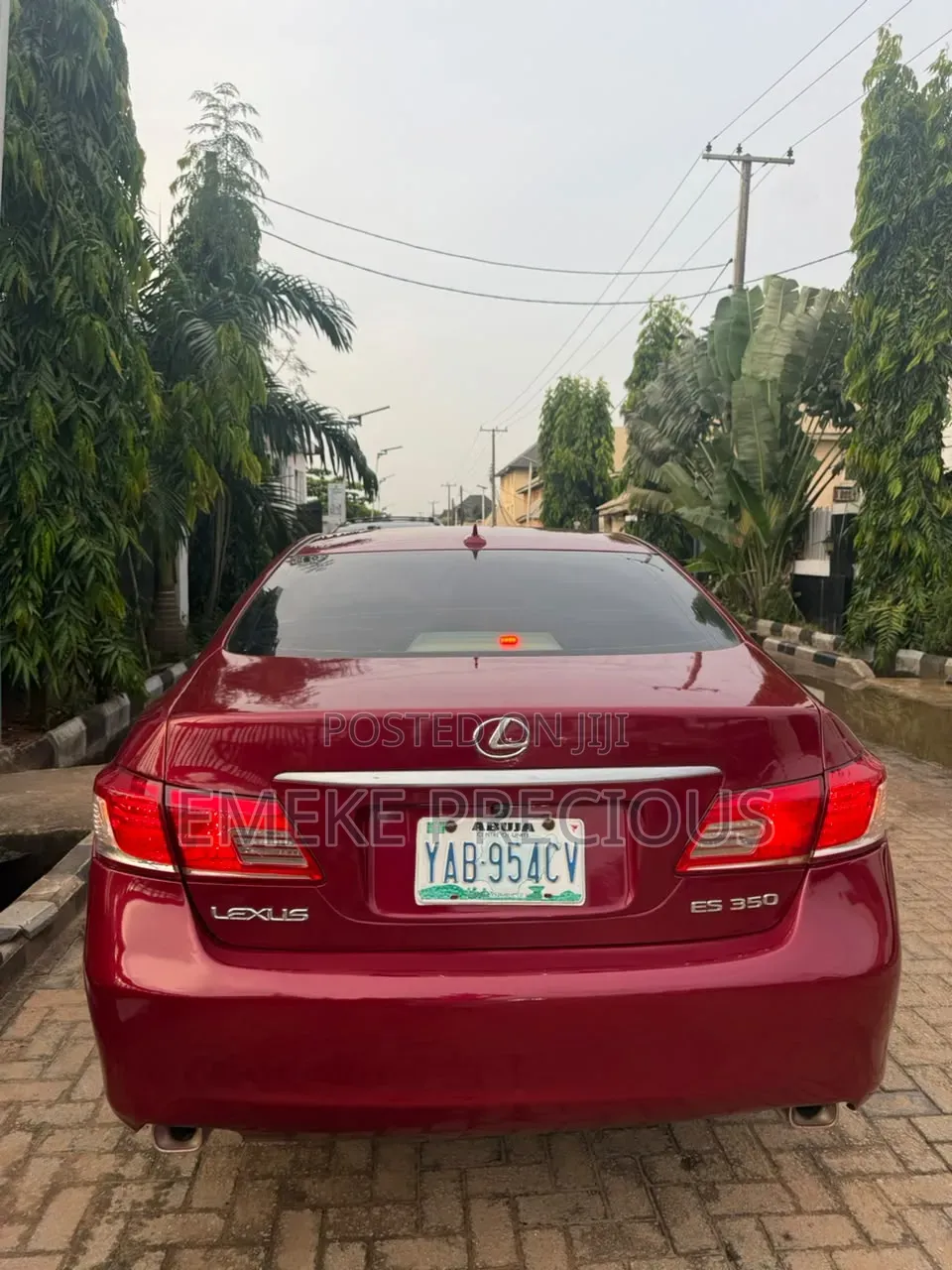 Lexus ES 350 2009 Red
