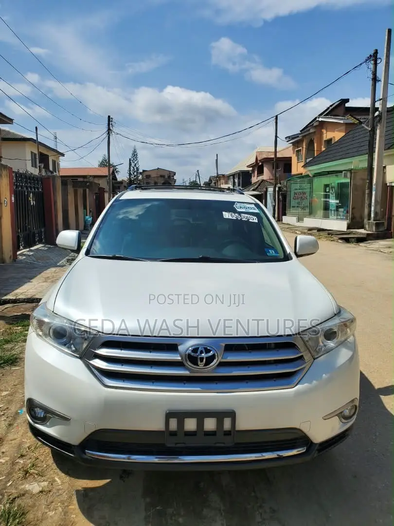 Toyota Highlander Limited 2012 Blue