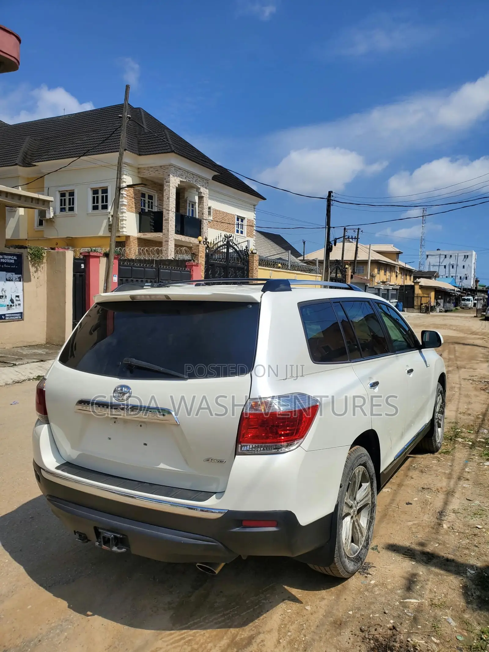 Toyota Highlander Limited 2012 Blue