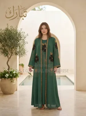 Original Egypt Tabarak Abaya Luxury 3in1