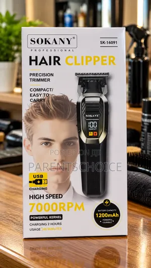 Sokany SK-16091 Professional Hair Clipper and Trimmer
