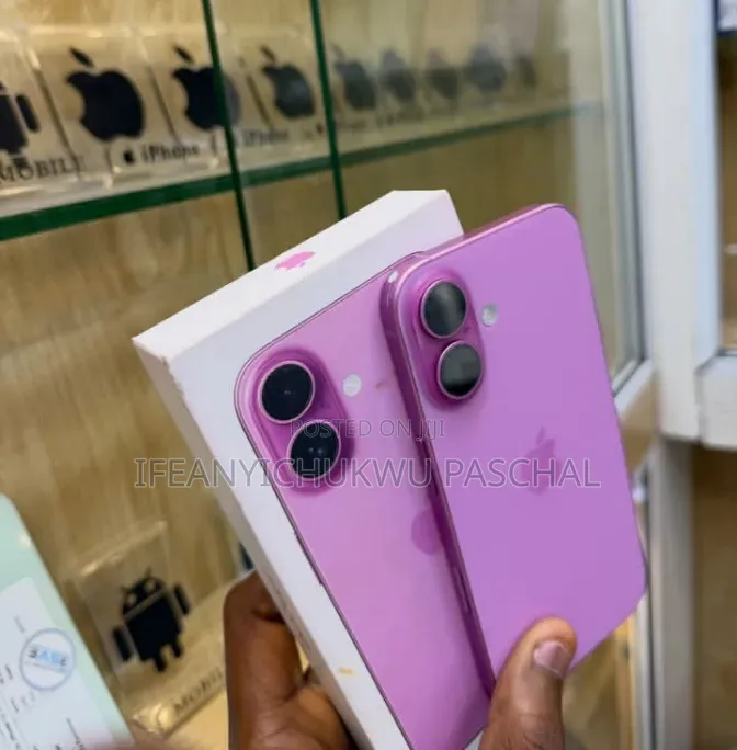 New Apple iPhone 16 128 GB Pink