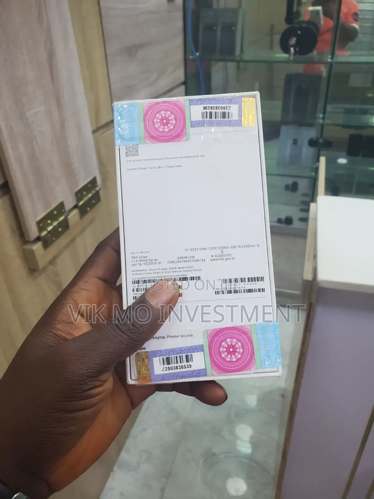 New Apple iPhone 17 256 GB