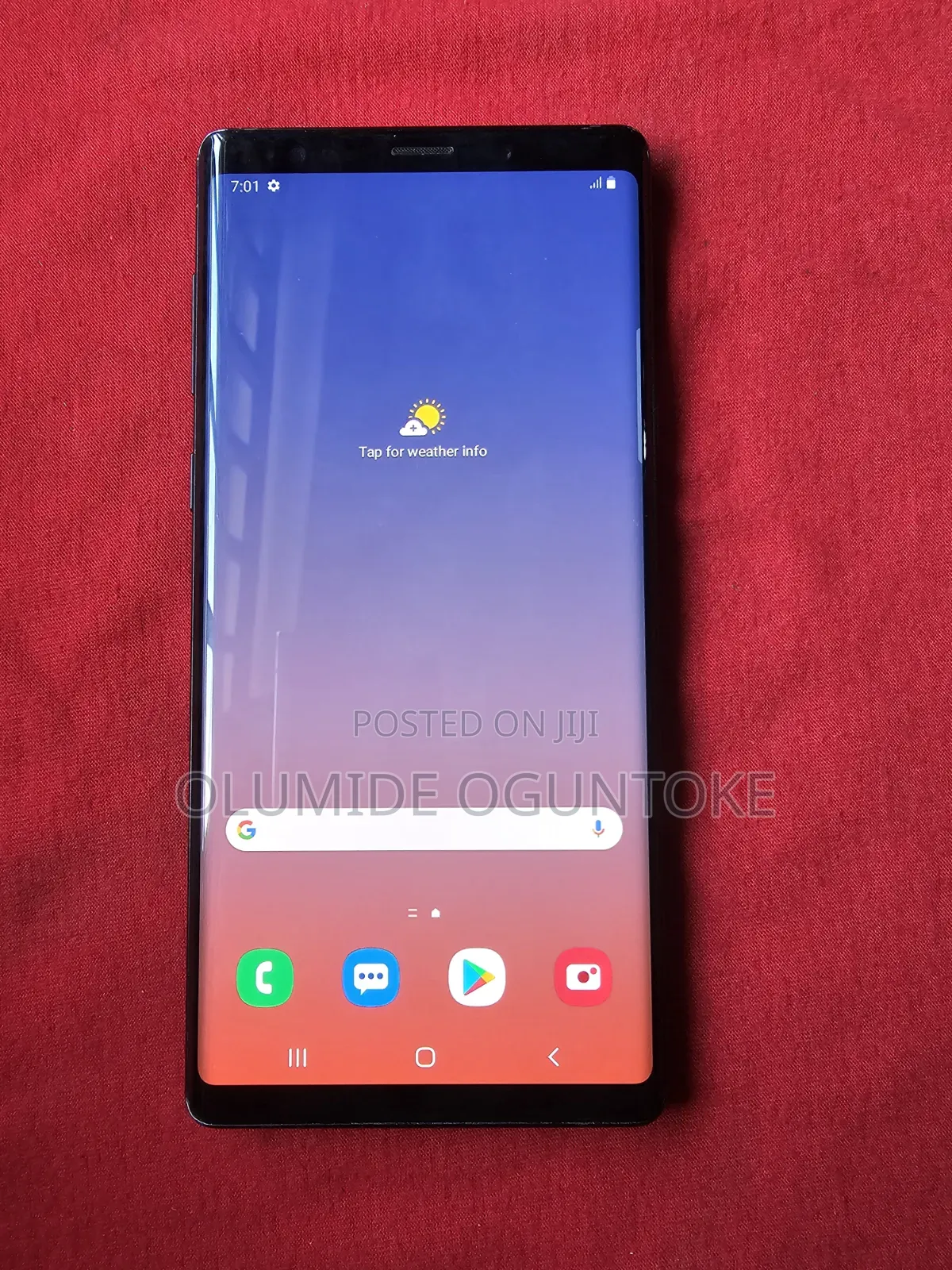 Samsung Galaxy Note 9 128 GB Black
