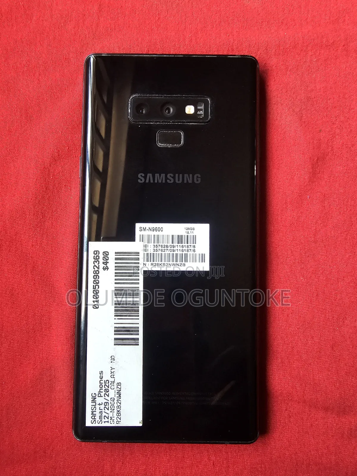 Samsung Galaxy Note 9 128 GB Black