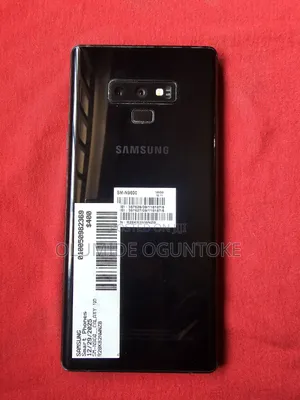 Samsung Galaxy Note 9 128 GB Black
