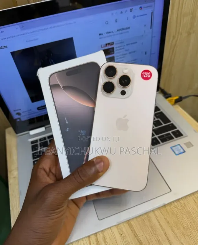 New Apple iPhone 16 Pro 128 GB Gold