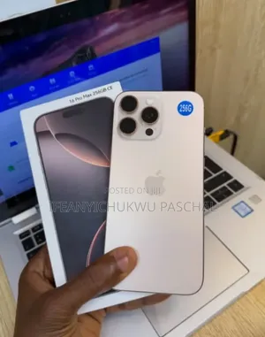 New Apple iPhone 16 Pro Max 256 GB Gold