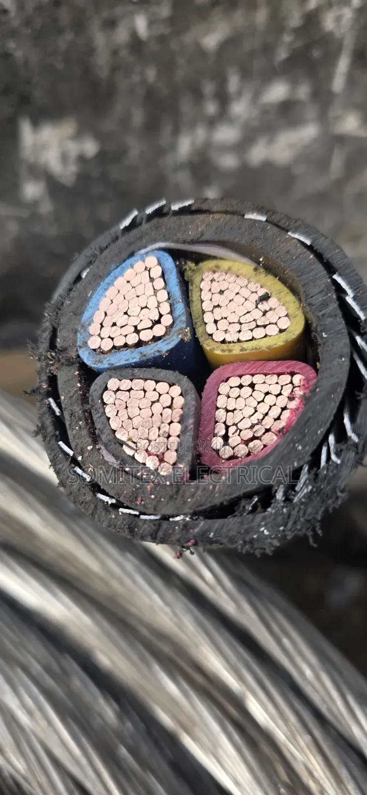 185mmx4core Amoured Cable Bicc