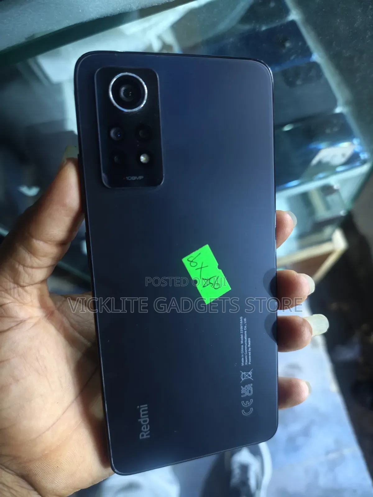 Xiaomi Redmi Note 12 Pro 4G 256 GB Black