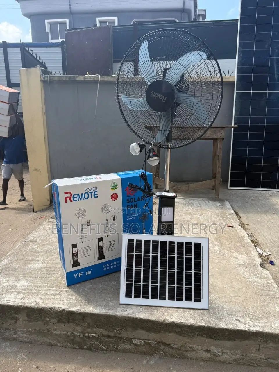 18inch Solar Fan