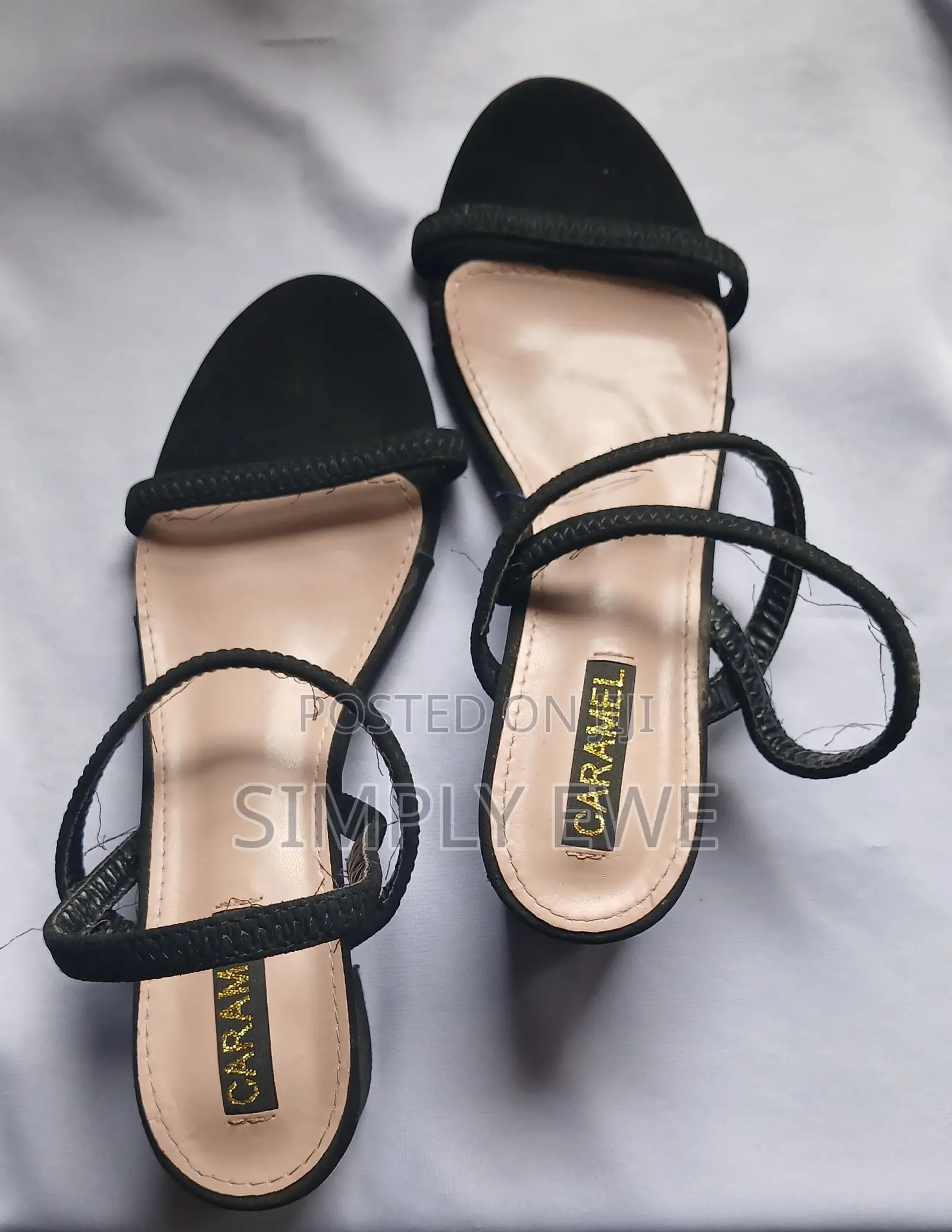 Black Sandal Heel