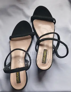 Black Sandal Heel