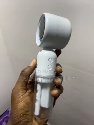 Dp Portable Handheld Cooling Fan With Water Mist & Digital Display