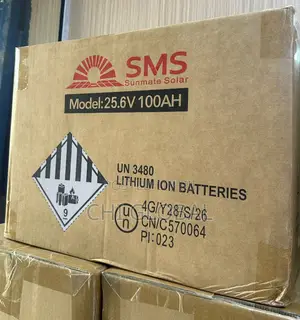 SMS 25.6v 100ah Lithium Battery
